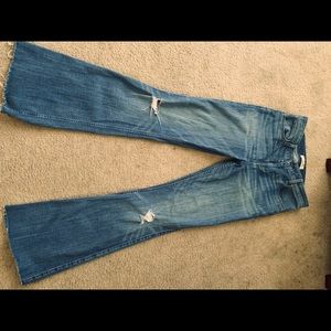Abercrombie and Fitch wide leg jeans